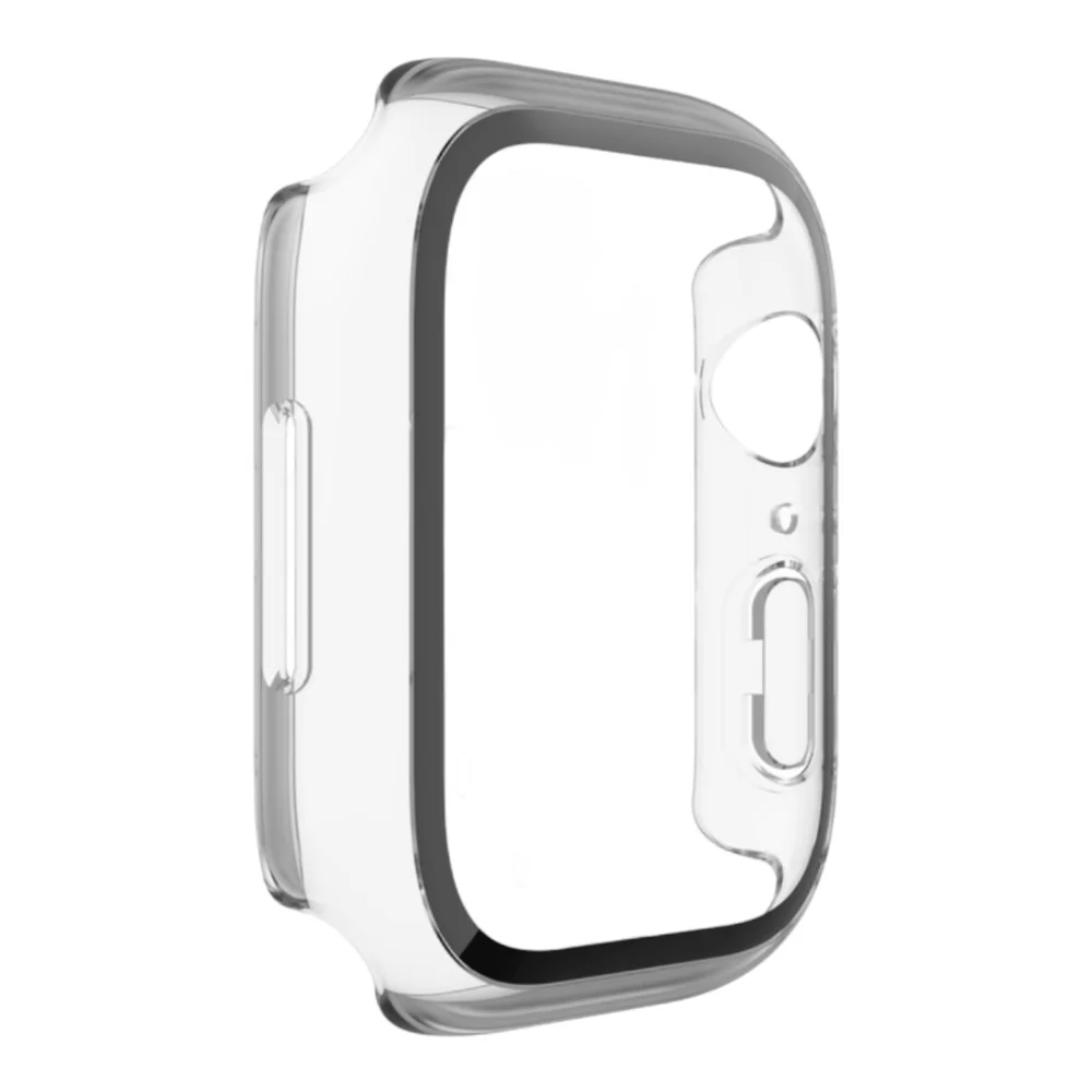 TemperedCurve 2-in-1 Treated Screen Protector + Bumper for Apple Watch Series 8